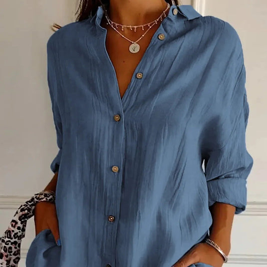 Chemise Élégance Plissée Chic